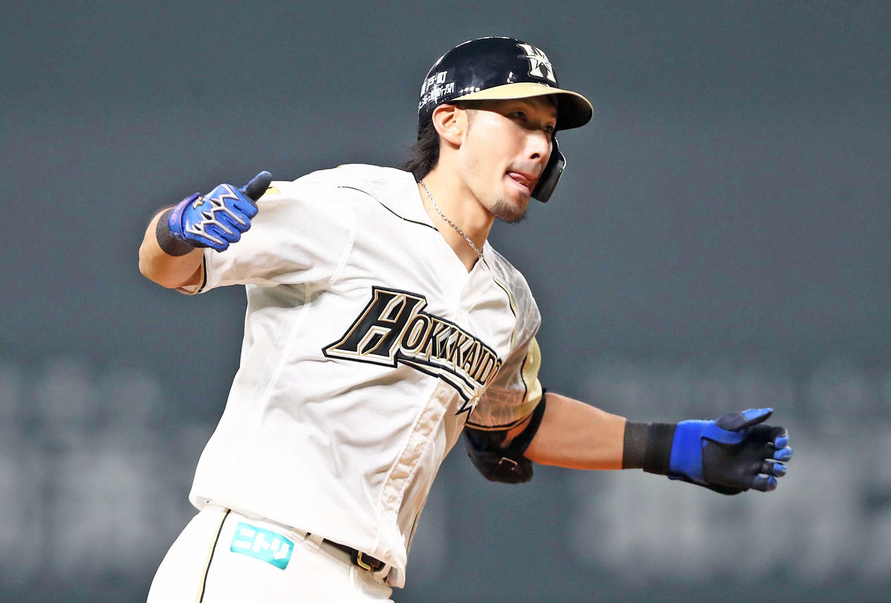 日本ハム大田泰示（2020年8月4日撮影）