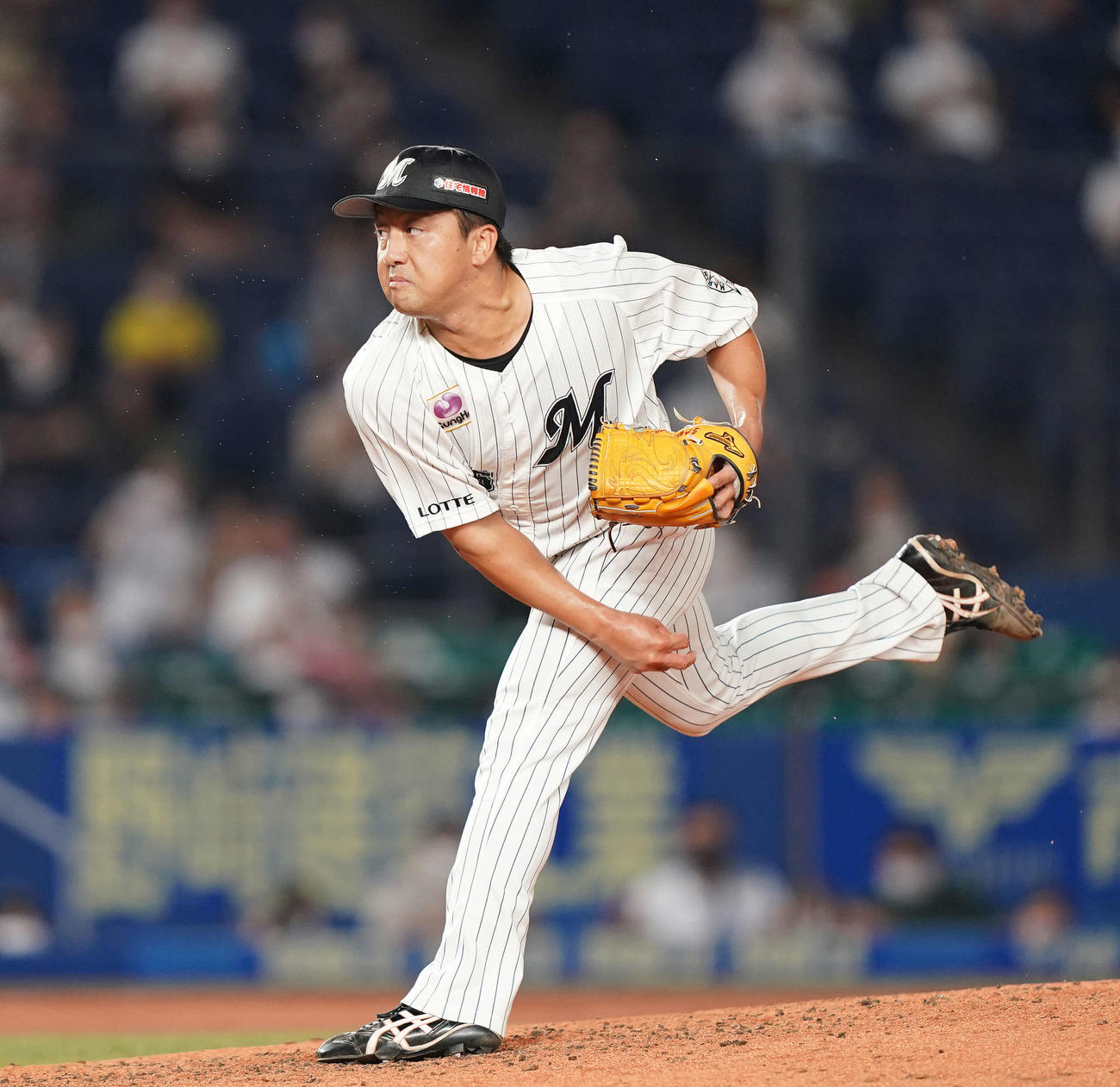 ロッテ沢村（2020年9月8日撮影）