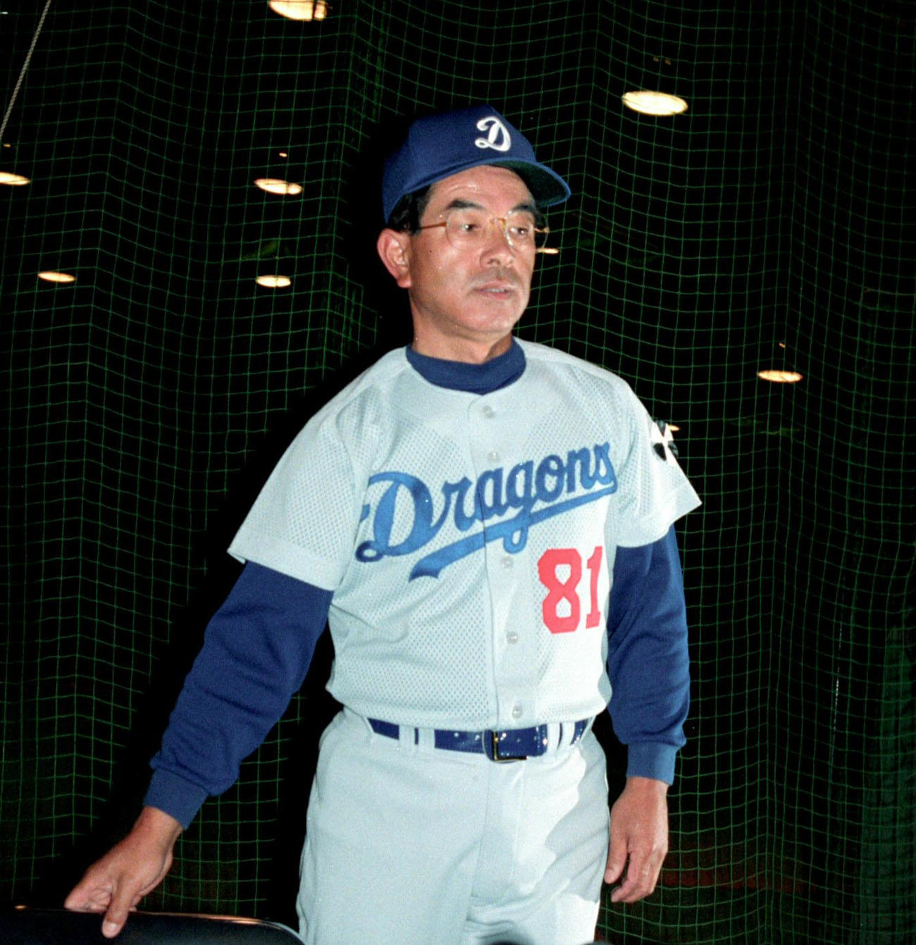 監督時代の高木守道さん（1995年6月撮影）