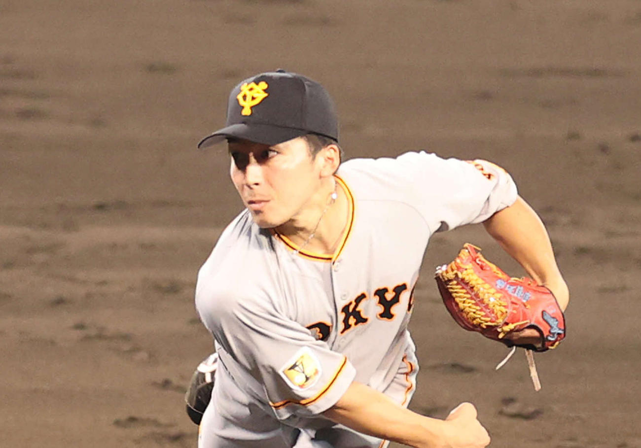 巨人増田大輝（2020年8月6日撮影）