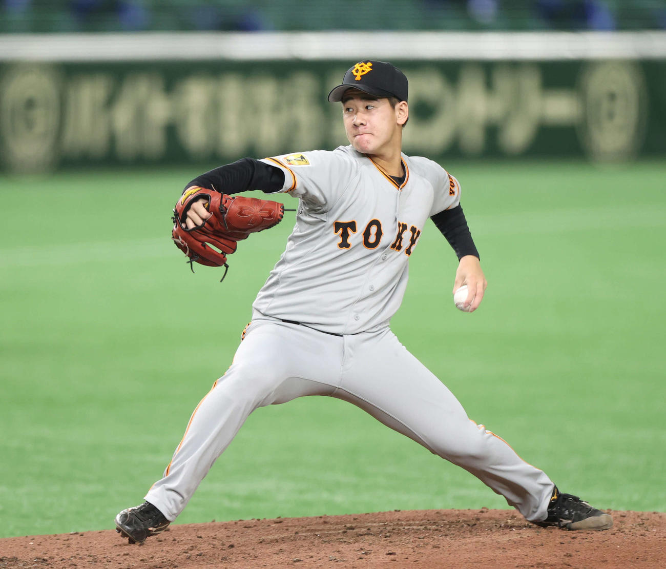 巨人井上温大（2020年5月31日撮影）