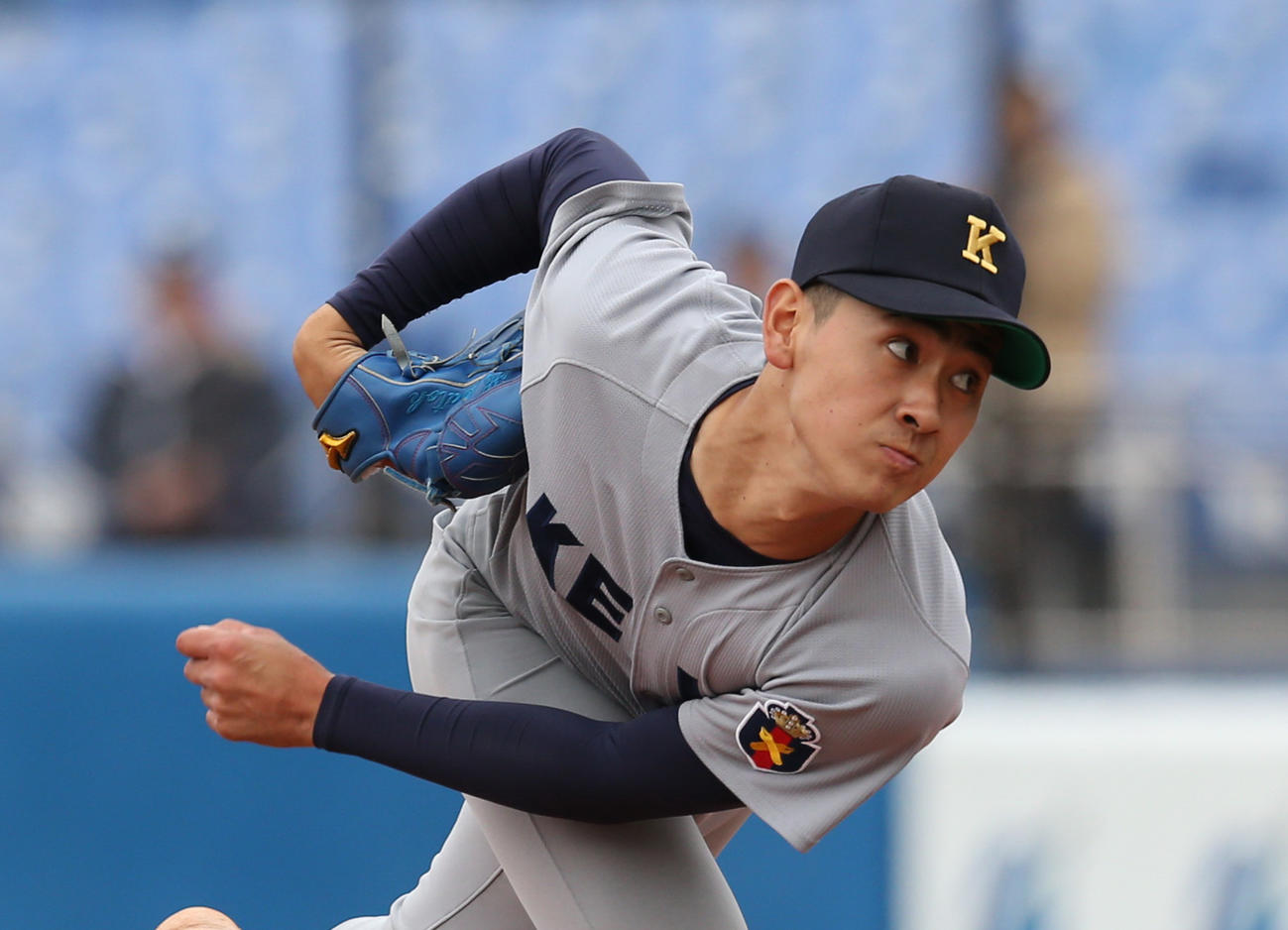 慶大・佐藤宏樹（2019年4月28日）