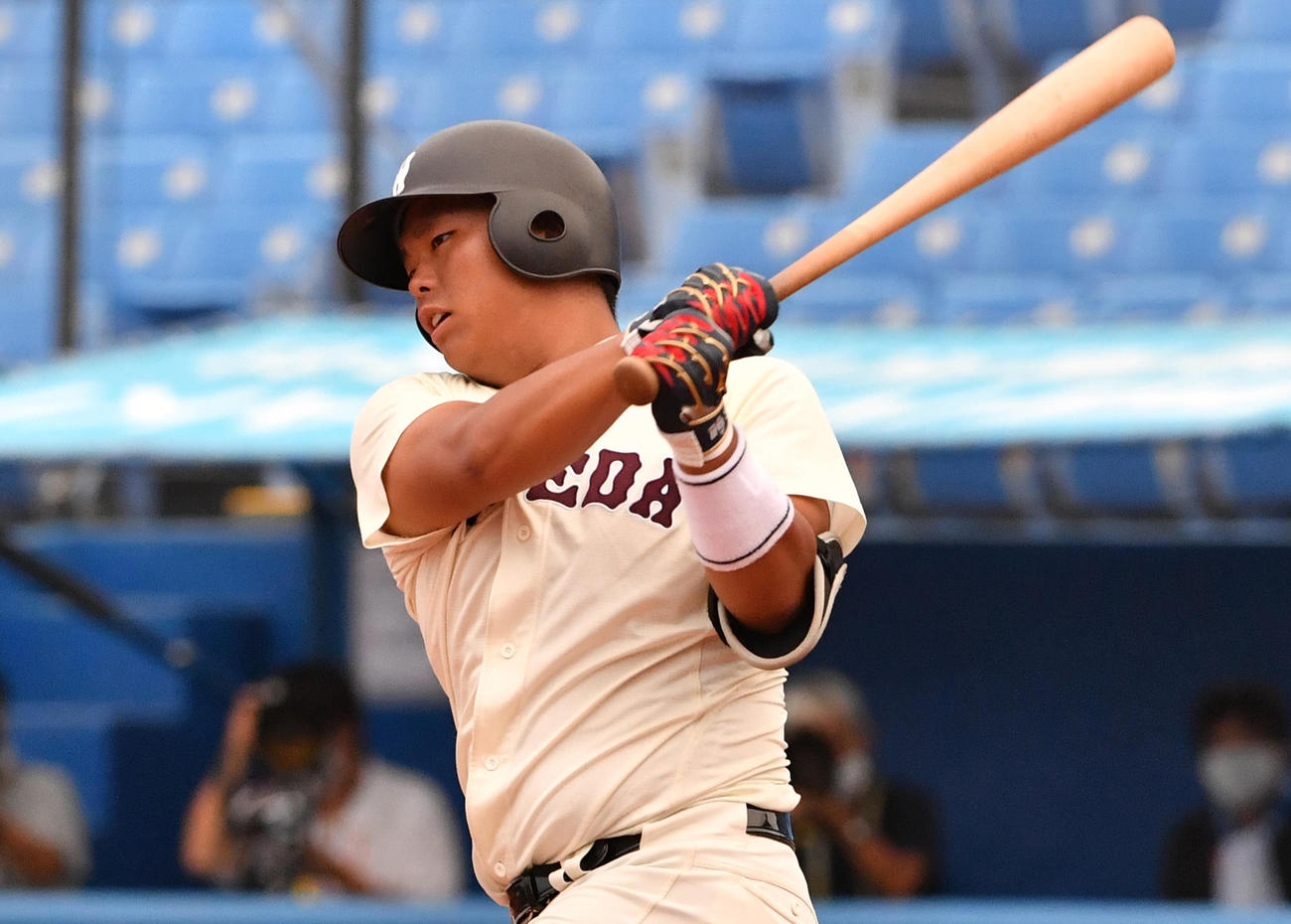 早大・野村健太（2020年9月13日撮影）