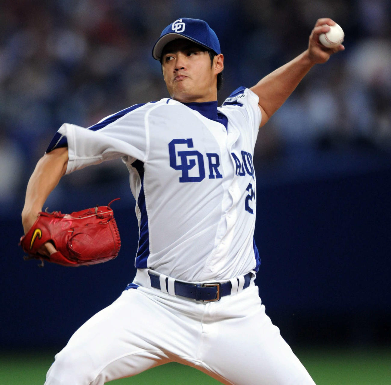 中日時代のチェン・ウェイン（2011年11月17日撮影）