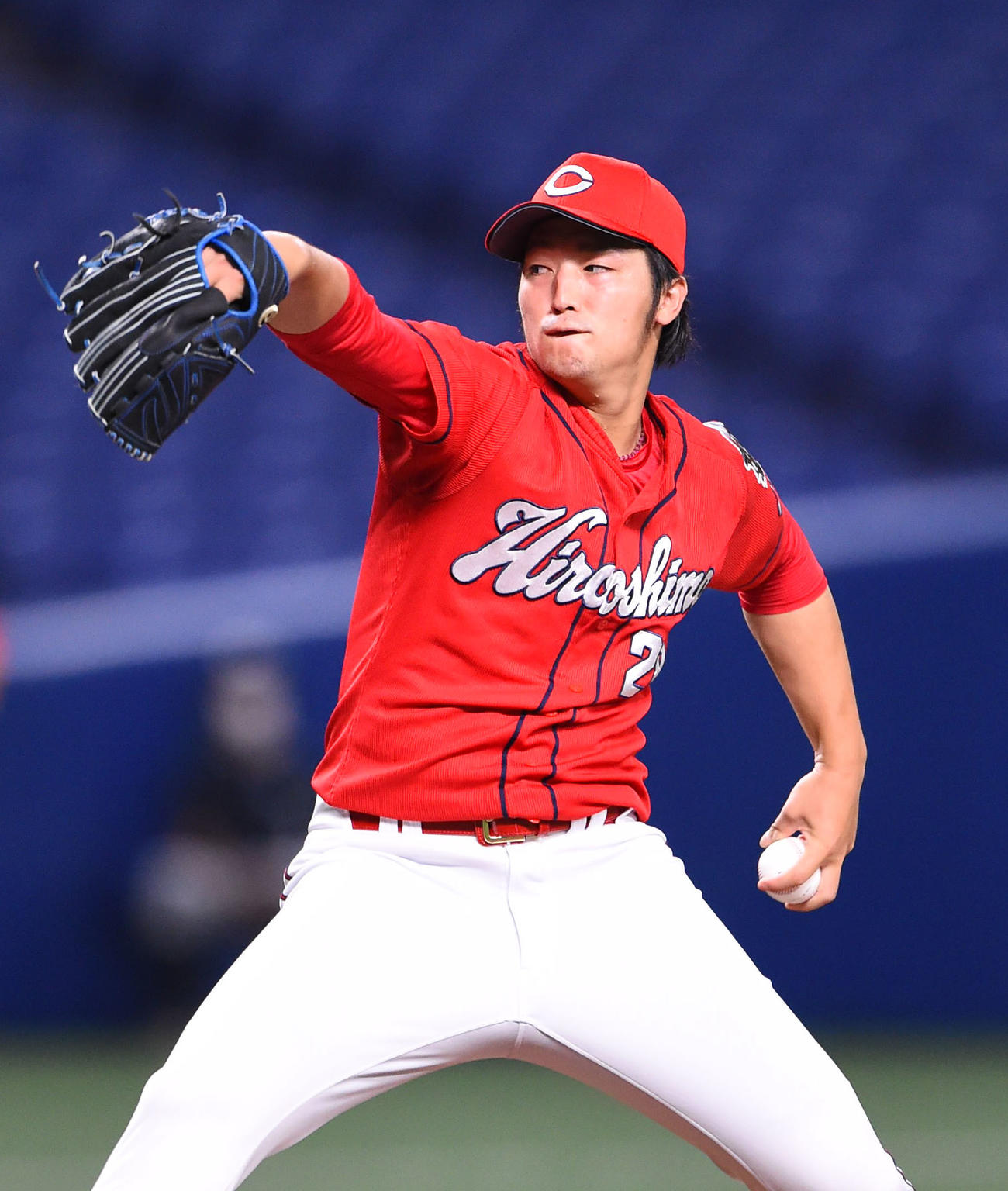 広島床田寛樹（2020年6月27日撮影）