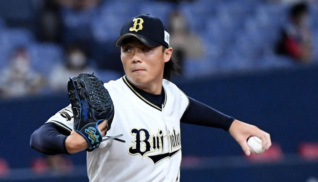 オリックス山崎福也（20年9月撮影）