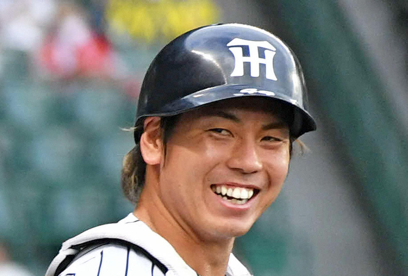 阪神梅野隆太郎（2020年9月12日撮影）