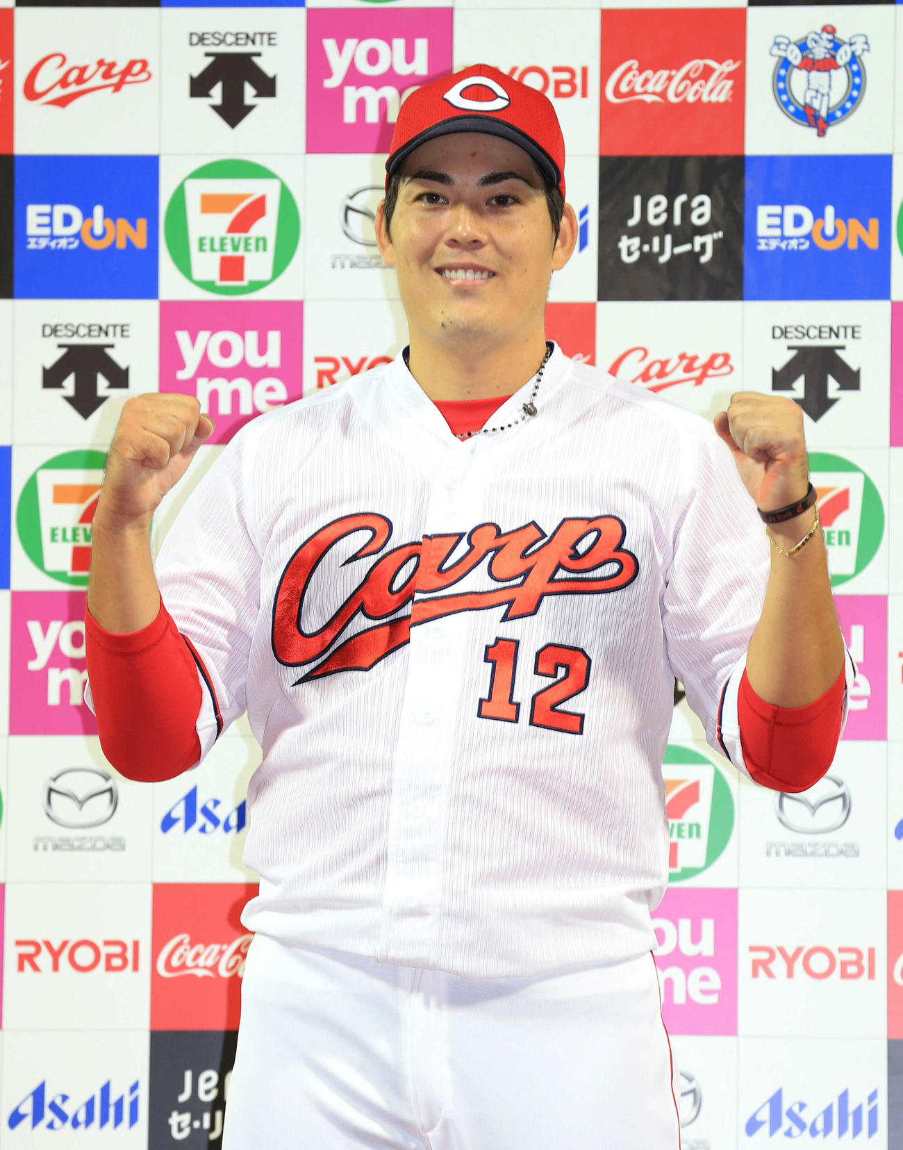 広島対DeNA　完封勝利の九里亜蓮