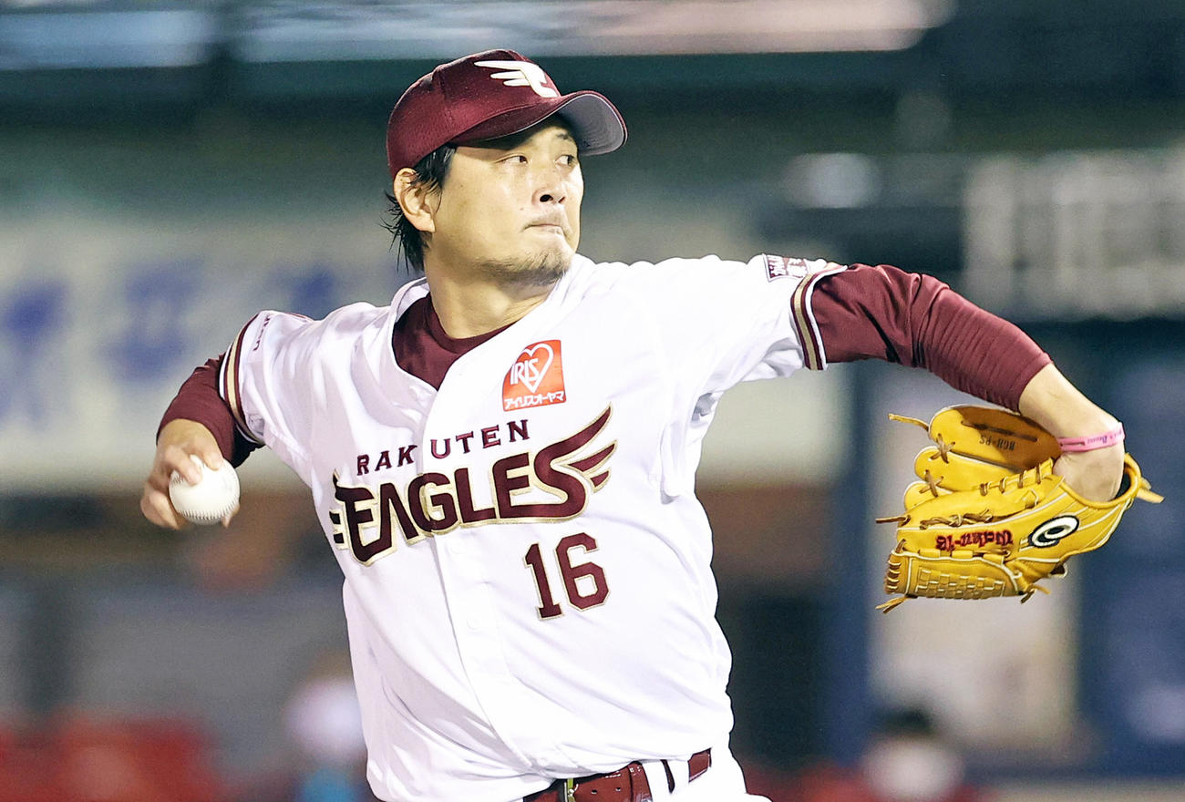 楽天涌井秀章（2020年9月23日撮影）