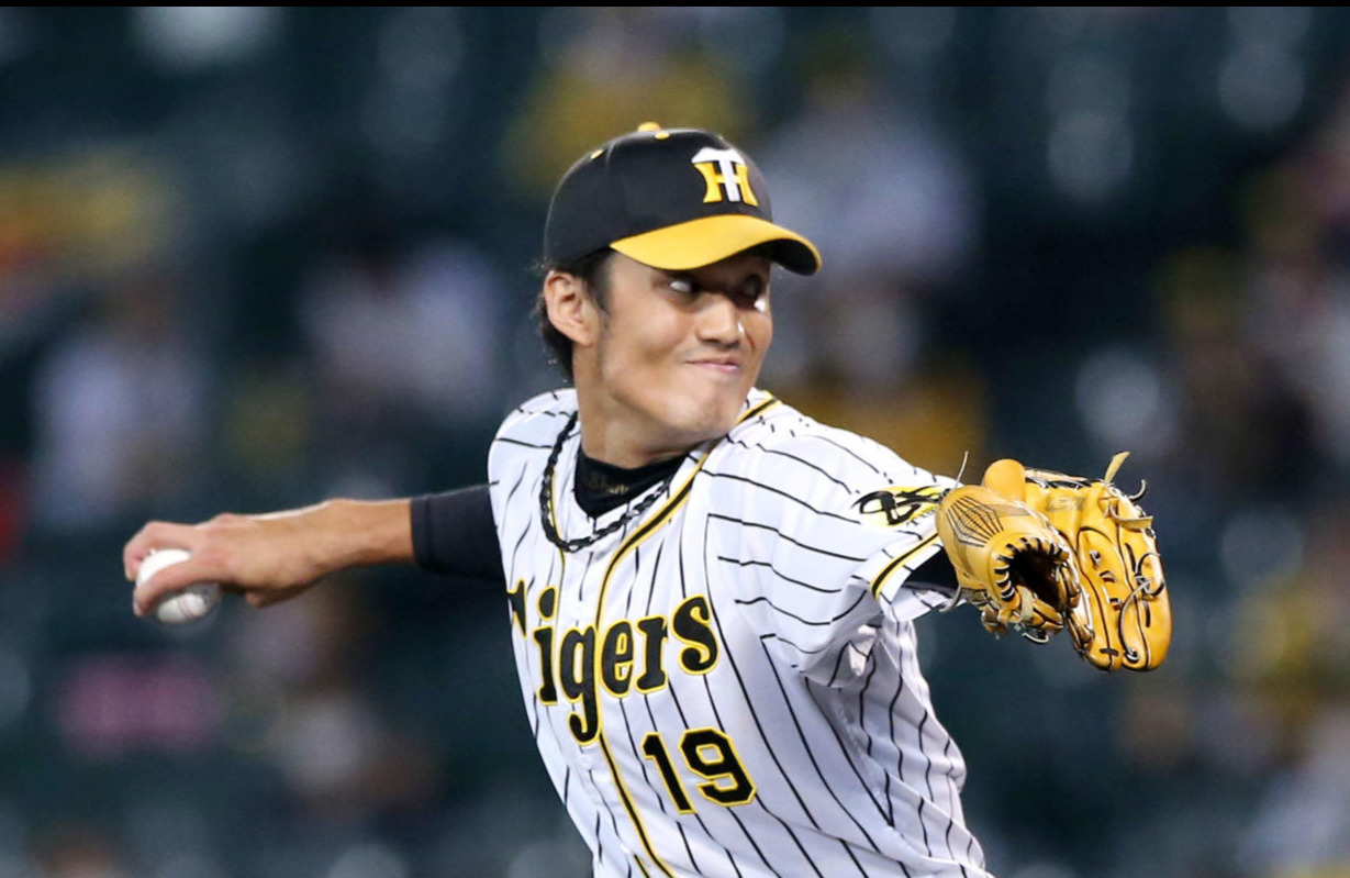 阪神対中日　8回、阪神3番手で登板する藤浪（撮影・上山淳一）
