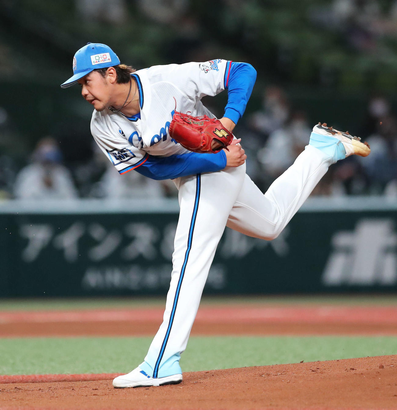 西武対ソフトバンク　西武先発の高橋光（撮影・河田真司）
