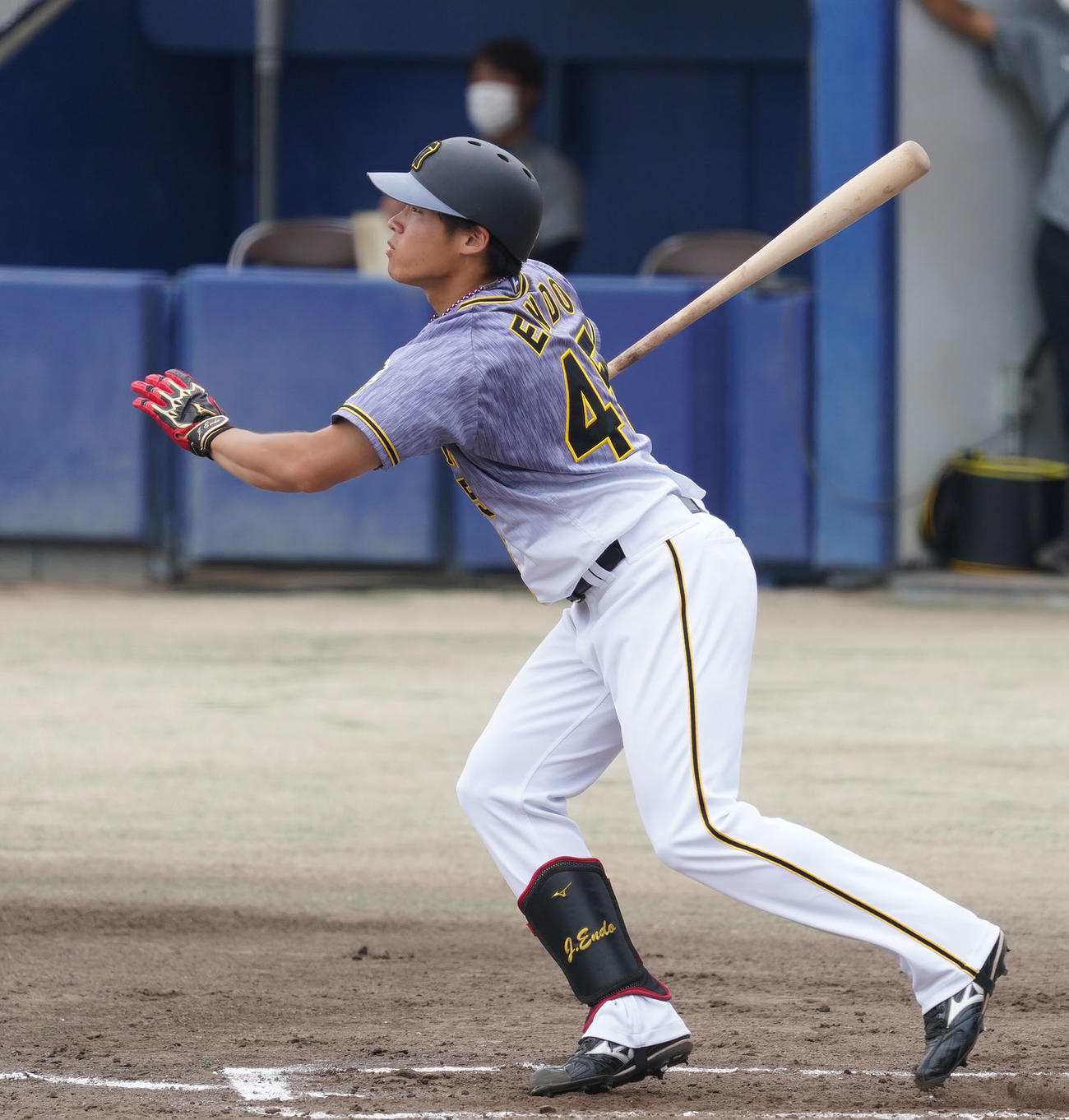 阪神遠藤成（2020年6月10日撮影）