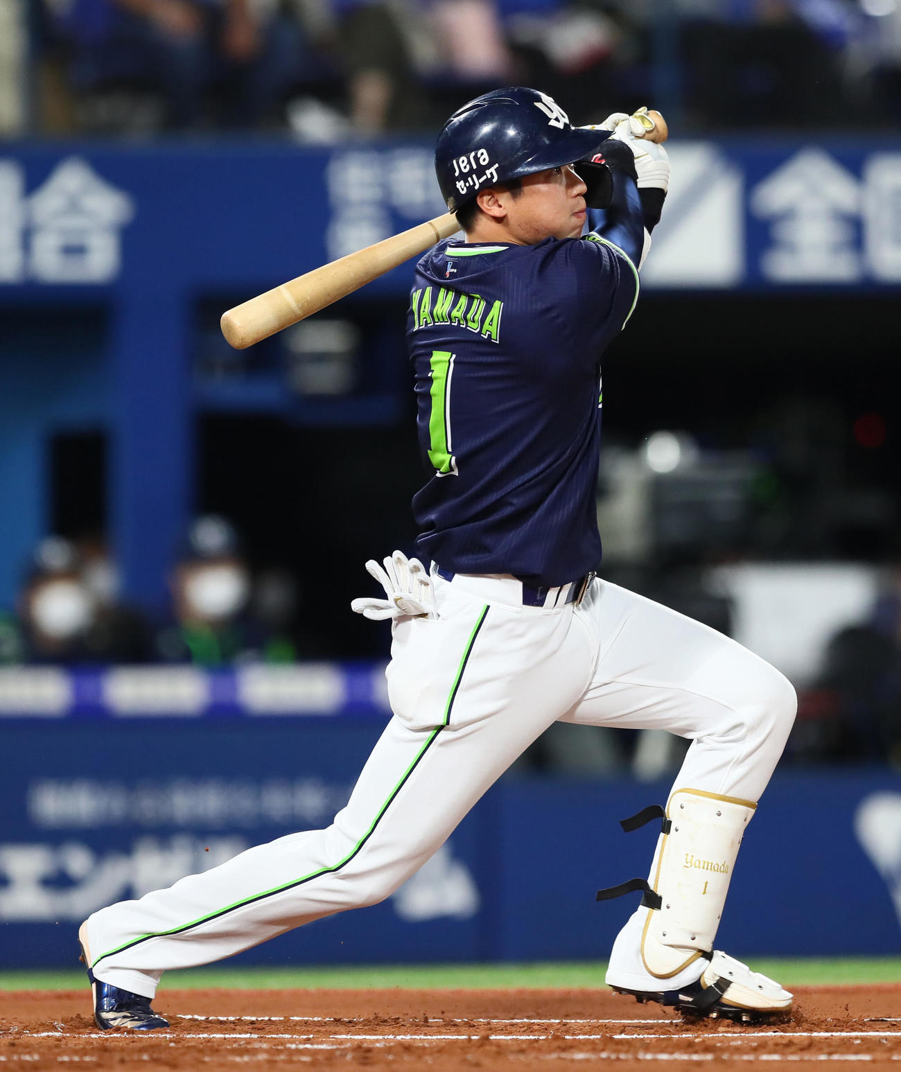 ヤクルト山田哲人（2020年9月30日撮影）