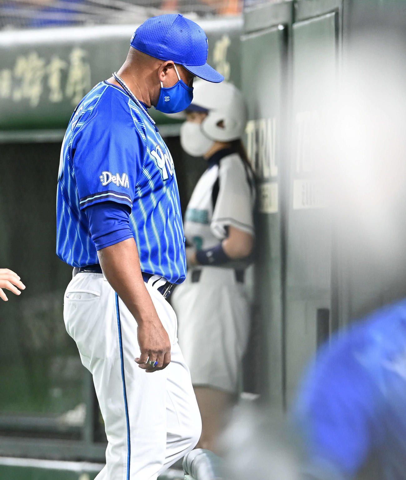 巨人対DeNA　DeNAに6－4で敗れたDeNAラミレス監督（撮影・たえ見朱実）