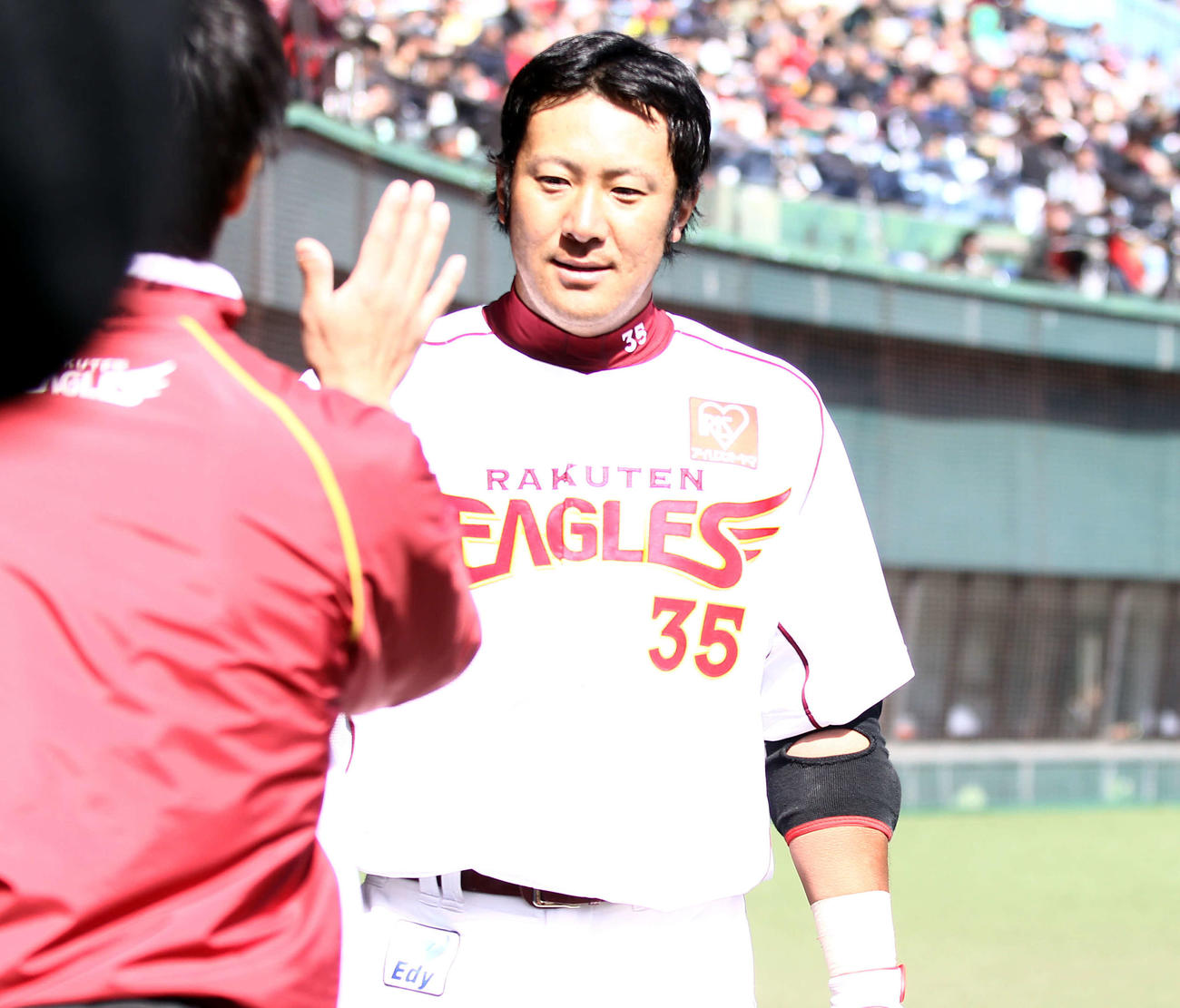 現役当時の大広翔治氏（11年3月5日撮影）