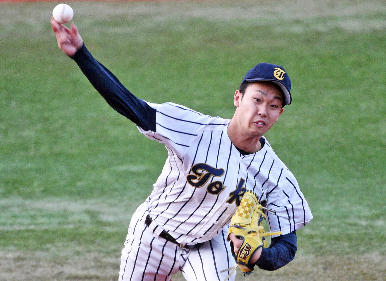 東海大・山崎伊織（2019年10月28日撮影）