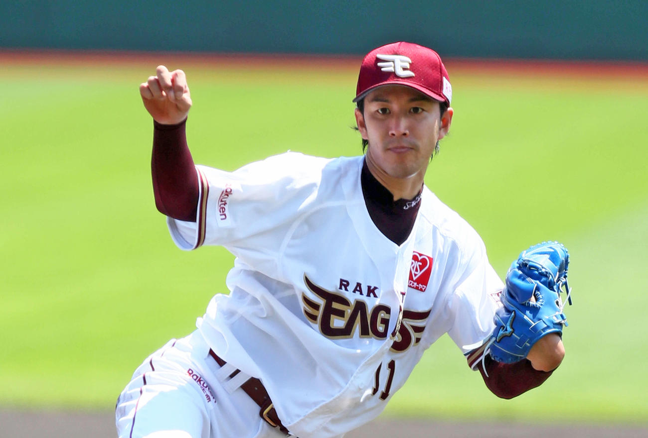 楽天岸孝之（2020年7月19日撮影）