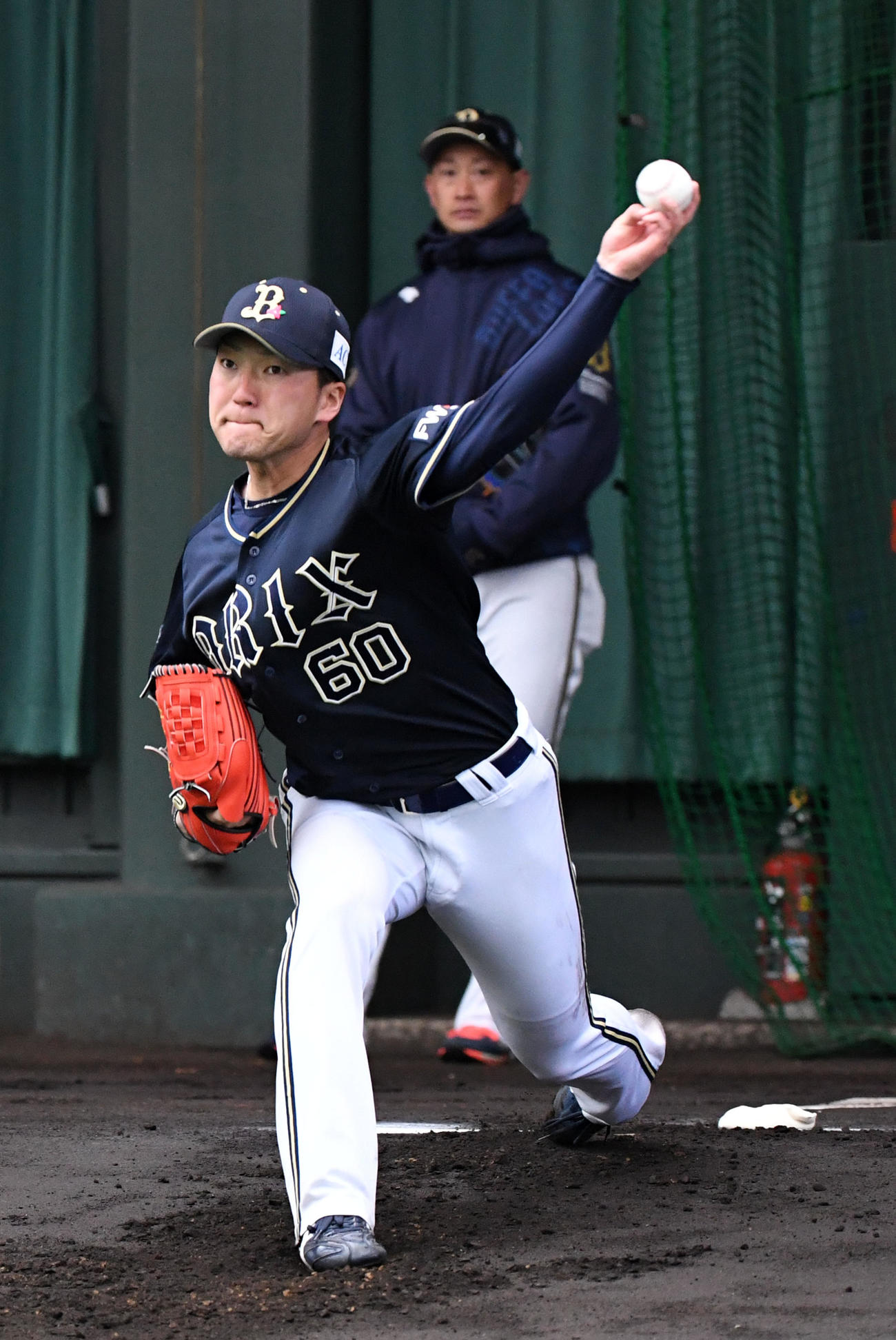 左沢優投手（2020年2月7日撮影）