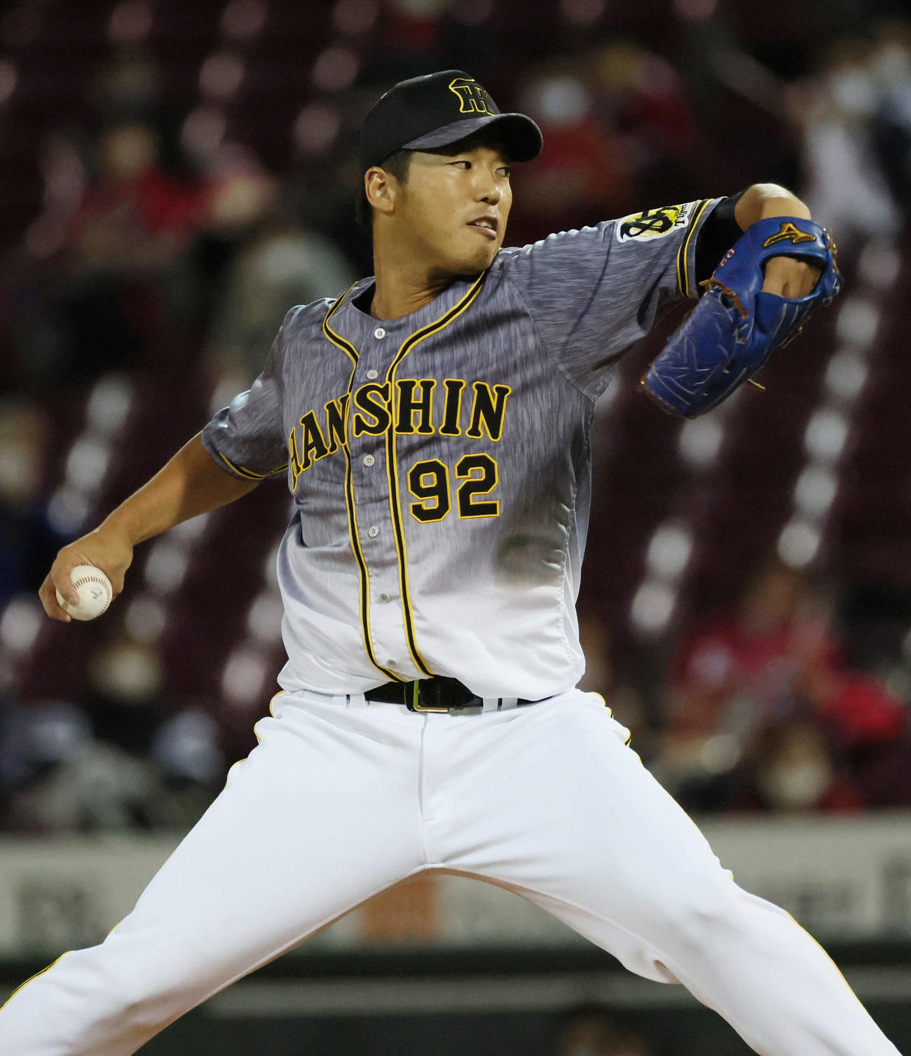 広島対阪神　9回裏広島、伊藤和（撮影・加藤孝規）
