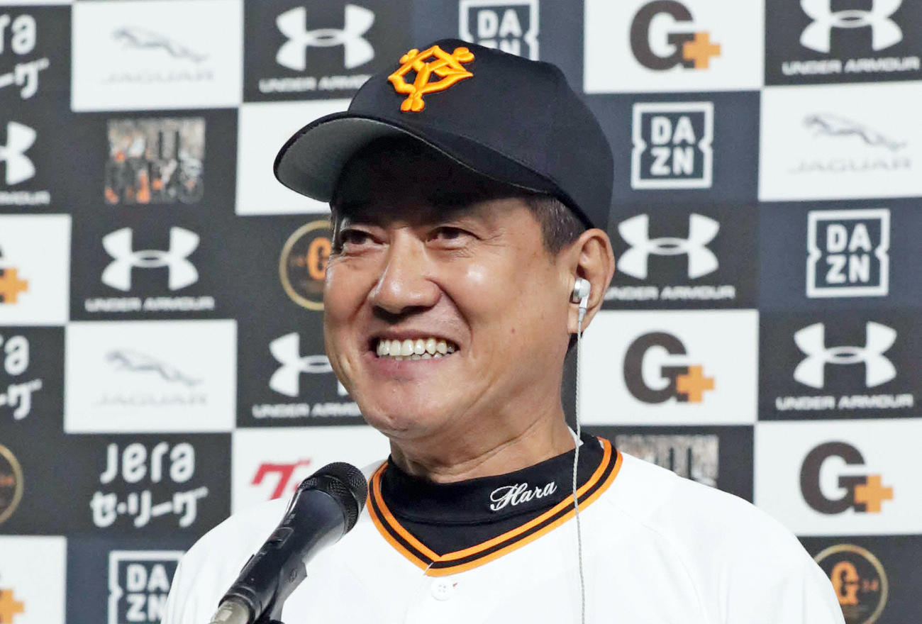 巨人原辰徳監督（2020年9月15日撮影）