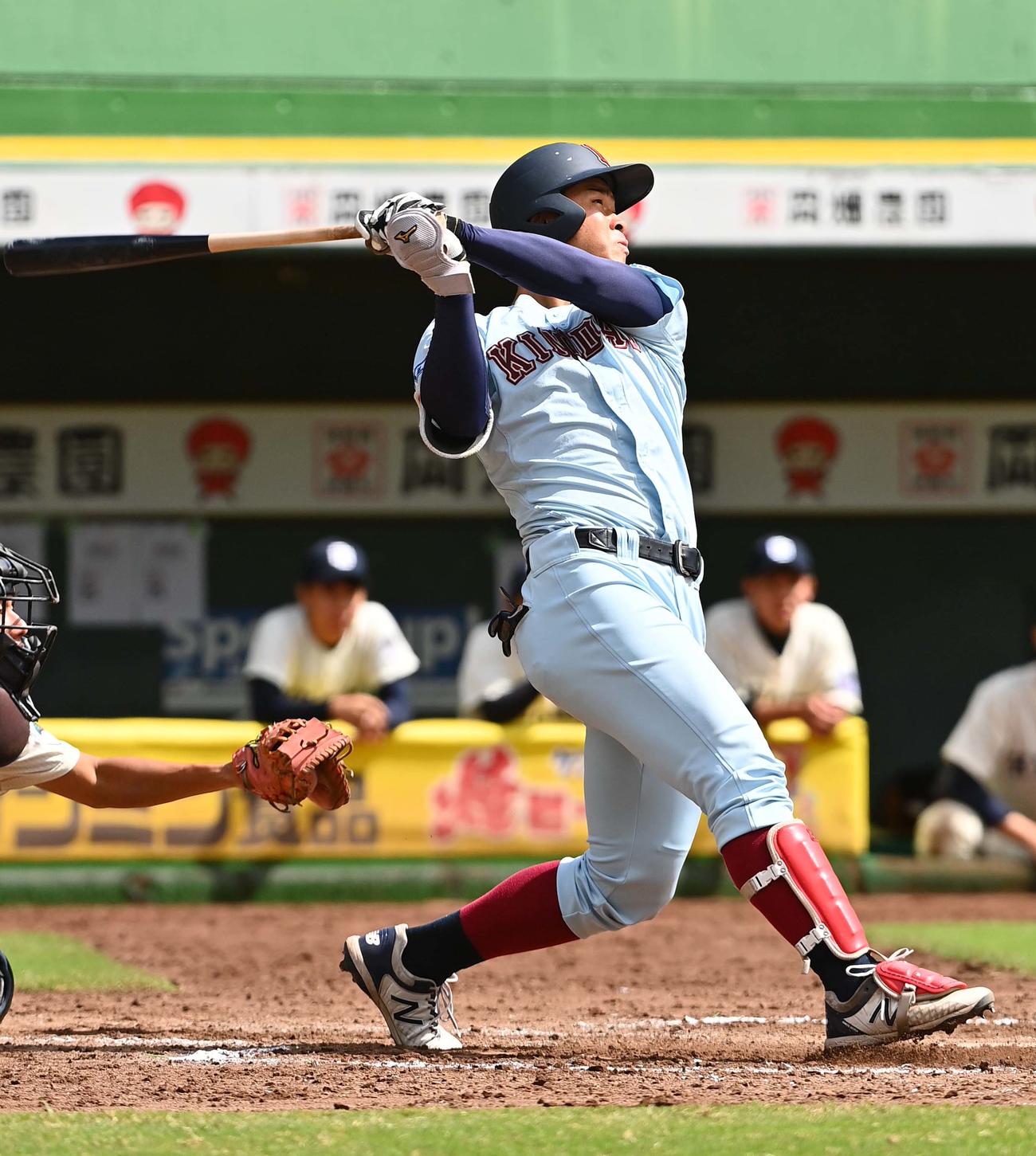 近大・佐藤輝明（2020年9月27日撮影）