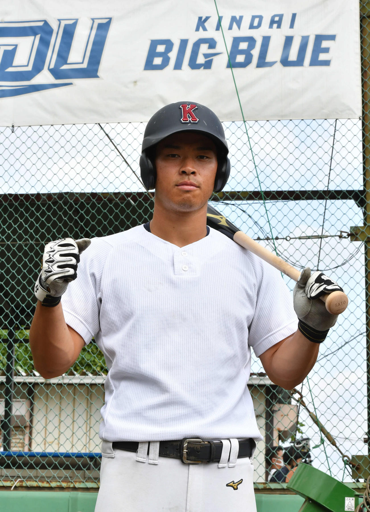 近大・佐藤輝明（2020年10月5日撮影）