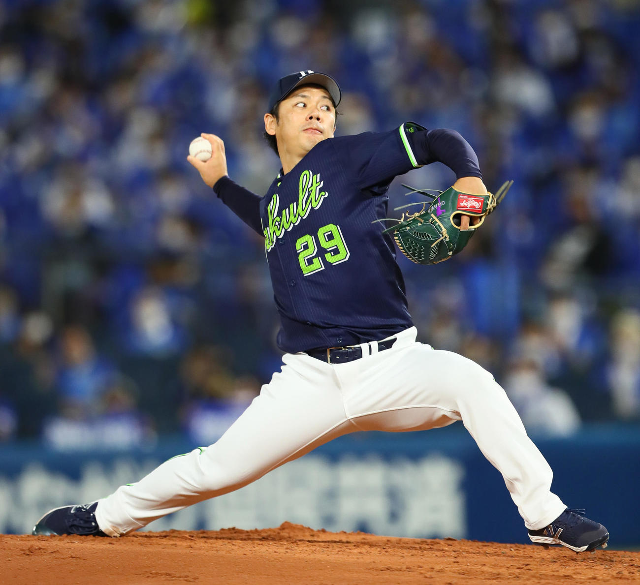 ヤクルト小川泰弘（2020年9月29日撮影）