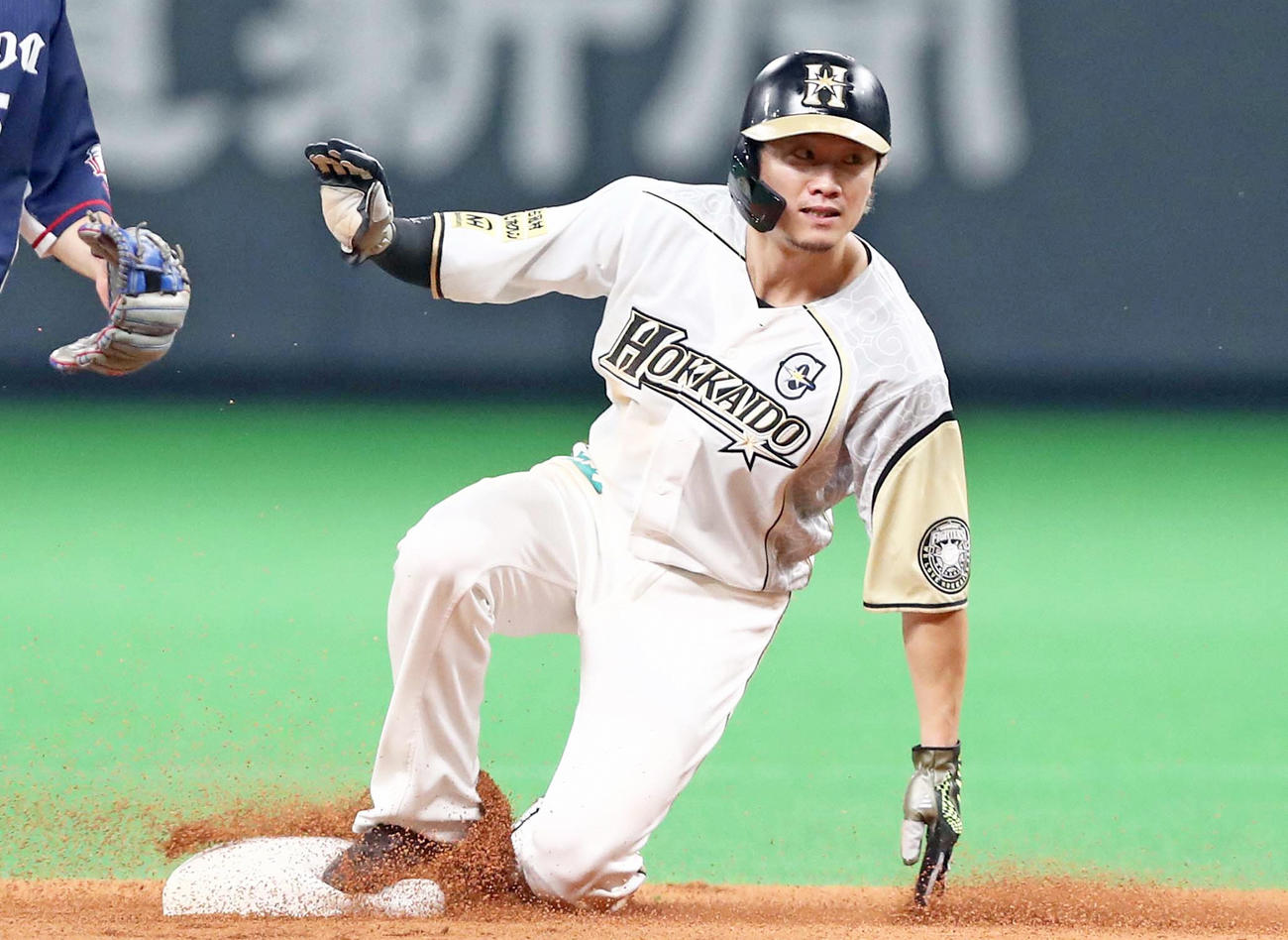 日本ハム西川遥輝（2020年8月6日撮影）