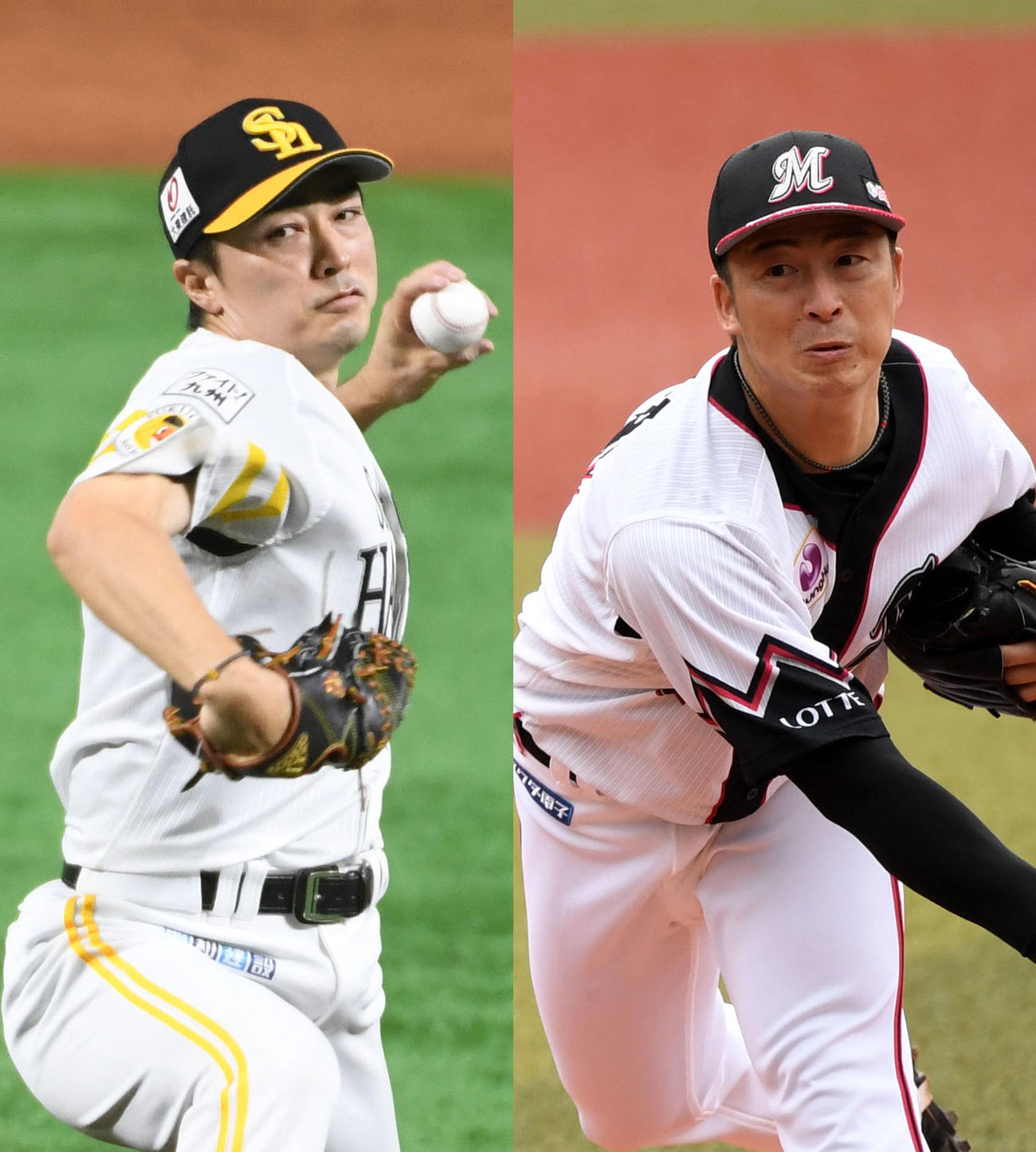 先発予定の和田と美馬