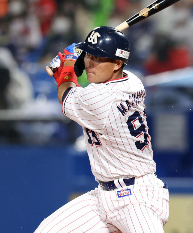 ヤクルト松本友（20年10月4日撮影）