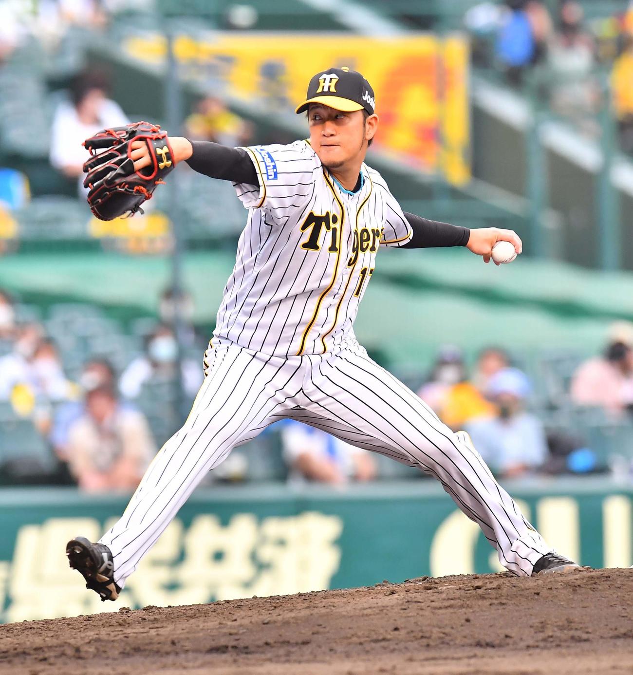 阪神岩貞祐太（2020年9月22日撮影）