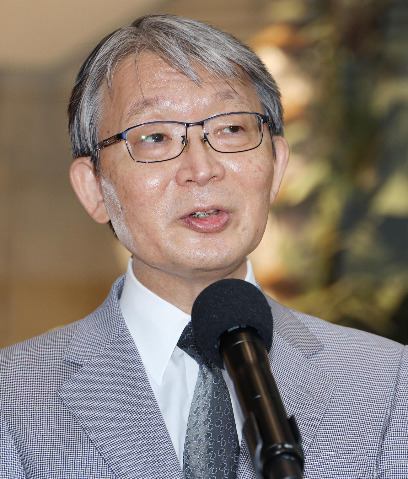 巨人山口寿一オーナー（2020年6月19日撮影）
