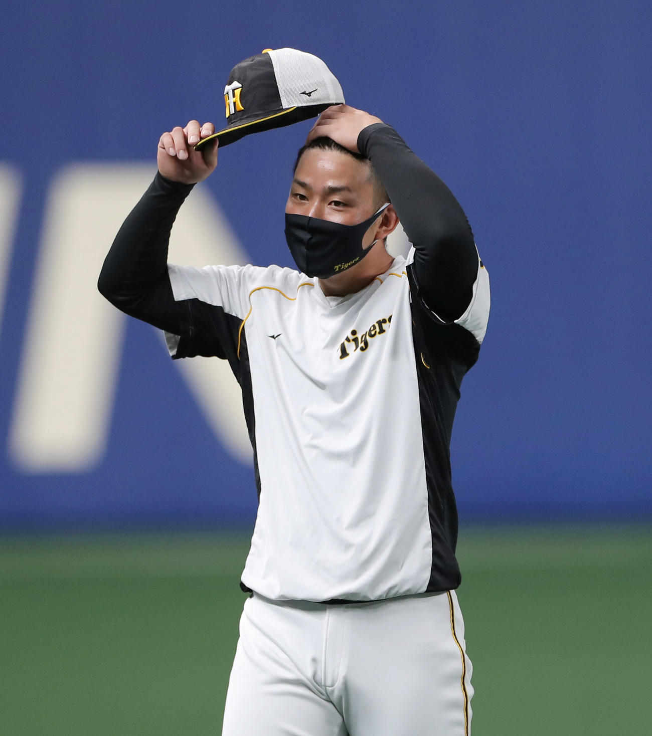 中日対阪神　1軍に合流した阪神糸原（撮影・前田充）