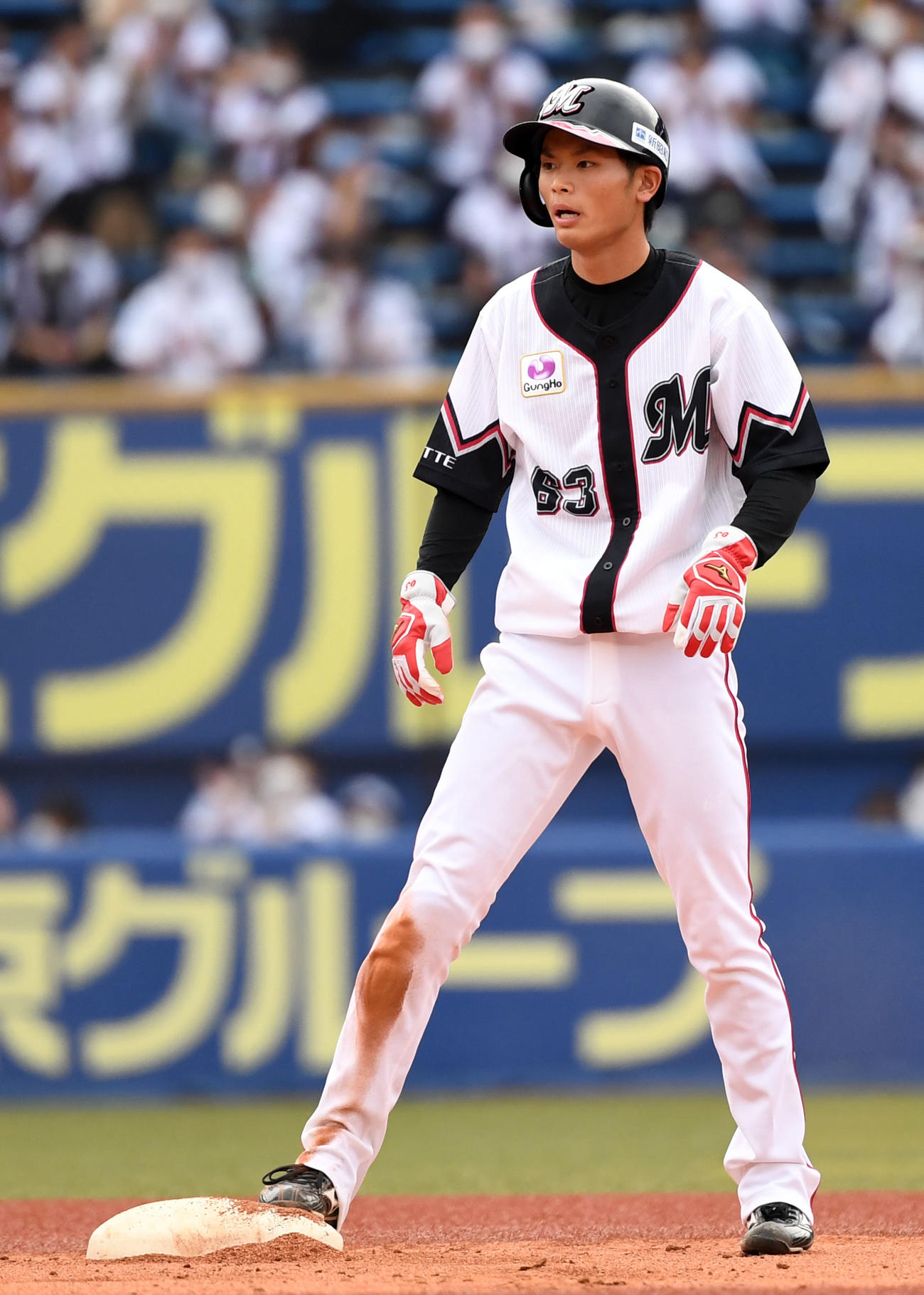 ロッテ和田康士朗（2020年10月4日撮影）