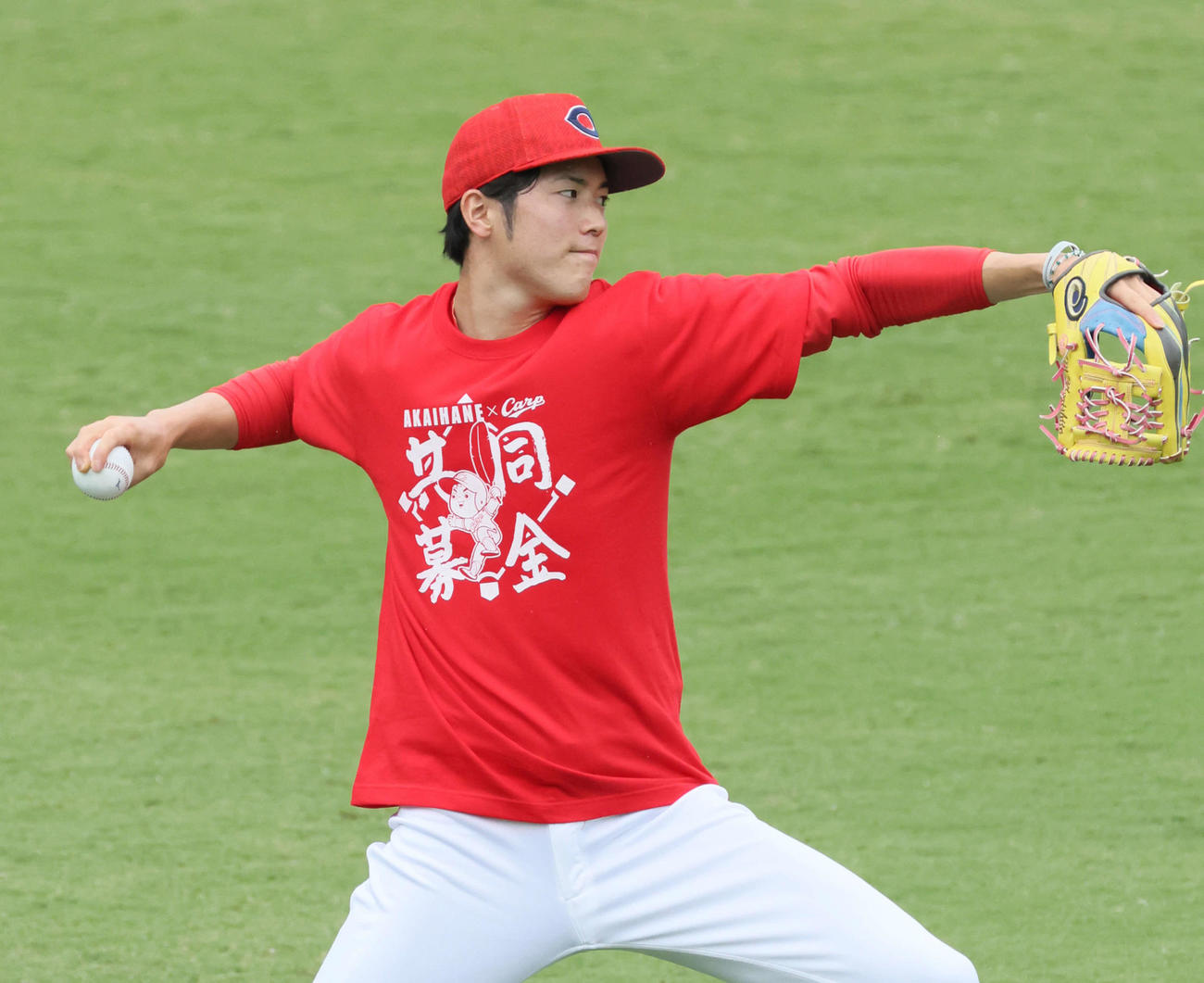 広島森下暢仁（2020年9月17日撮影）