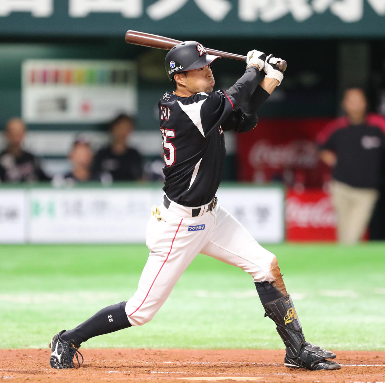 ロッテ岡大海（2019年9月9日撮影）