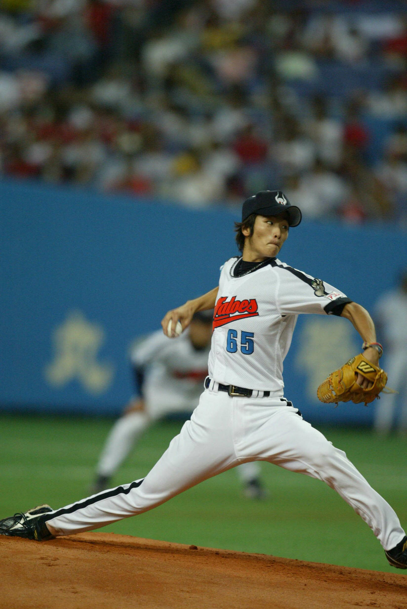 近鉄時代の近藤一樹（2004年9月20日撮影）