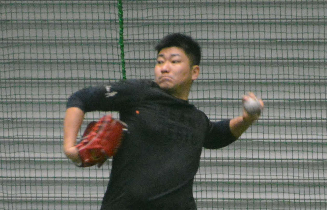 西武高橋朋己（2020年1月25日撮影）
