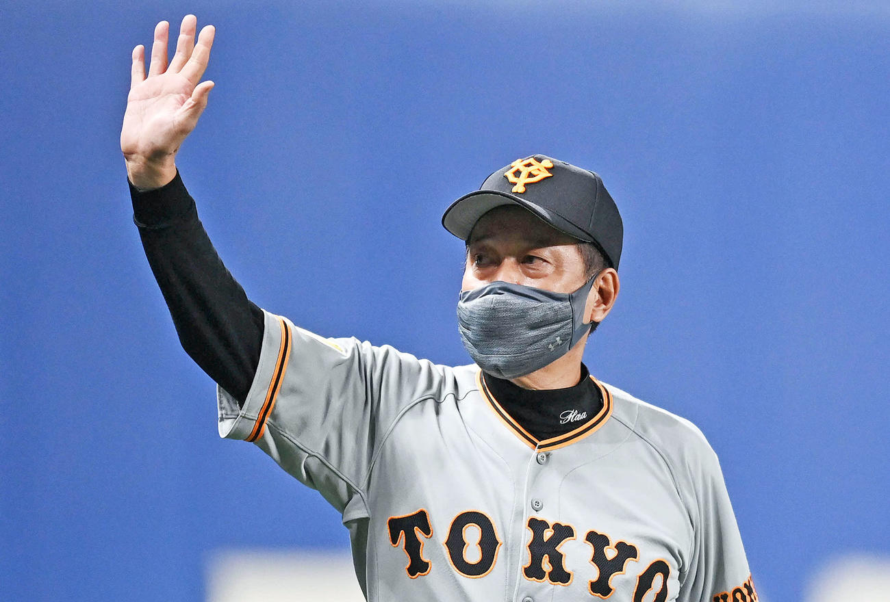 巨人原辰徳監督（2020年10月12日撮影）