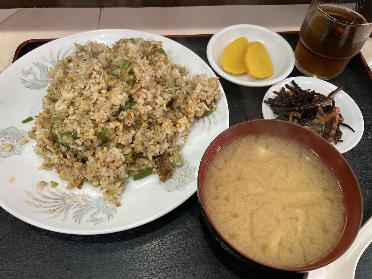早大・早川が試合前日に食べてきた「明喜屋」のチャーハン