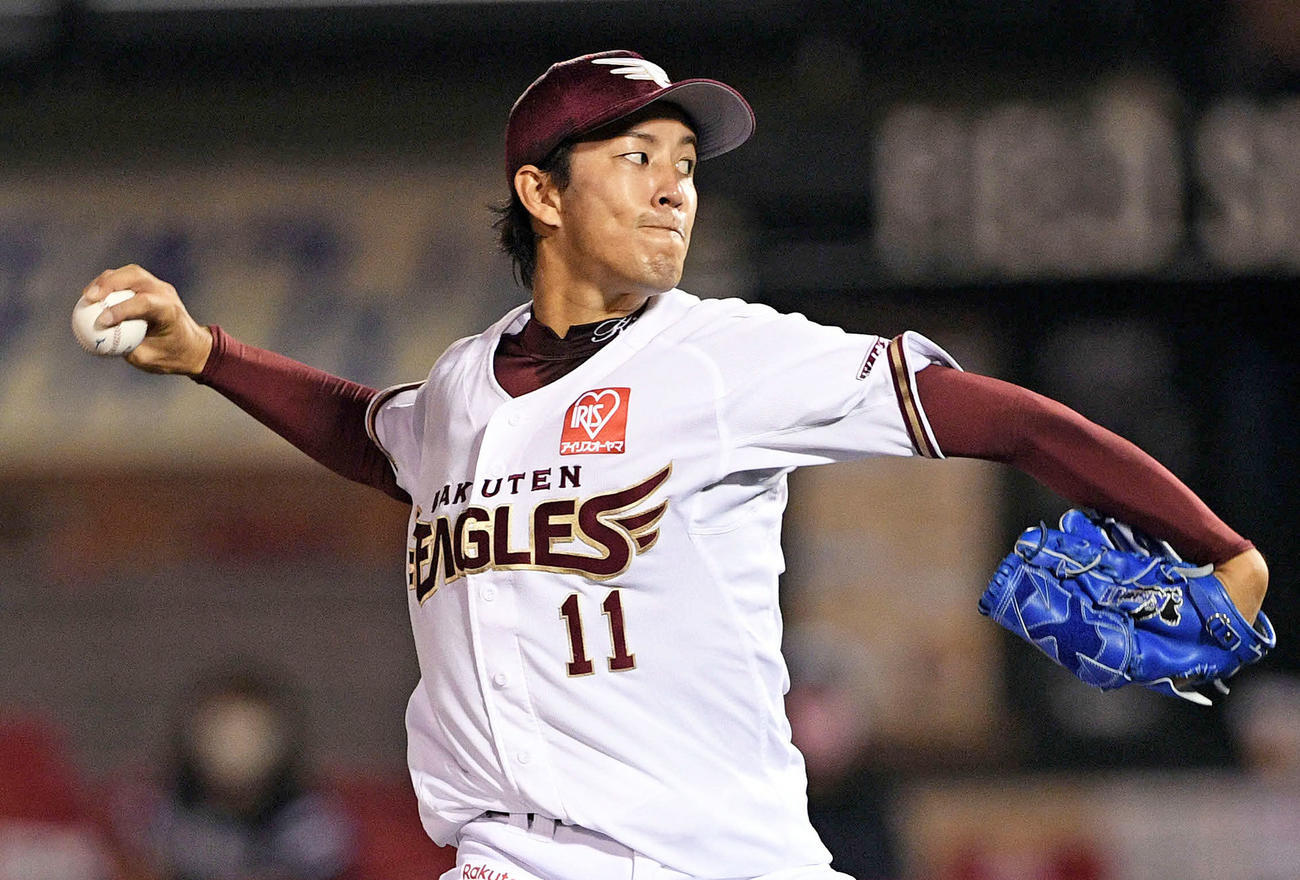 楽天岸孝之（2020年10月1日撮影）