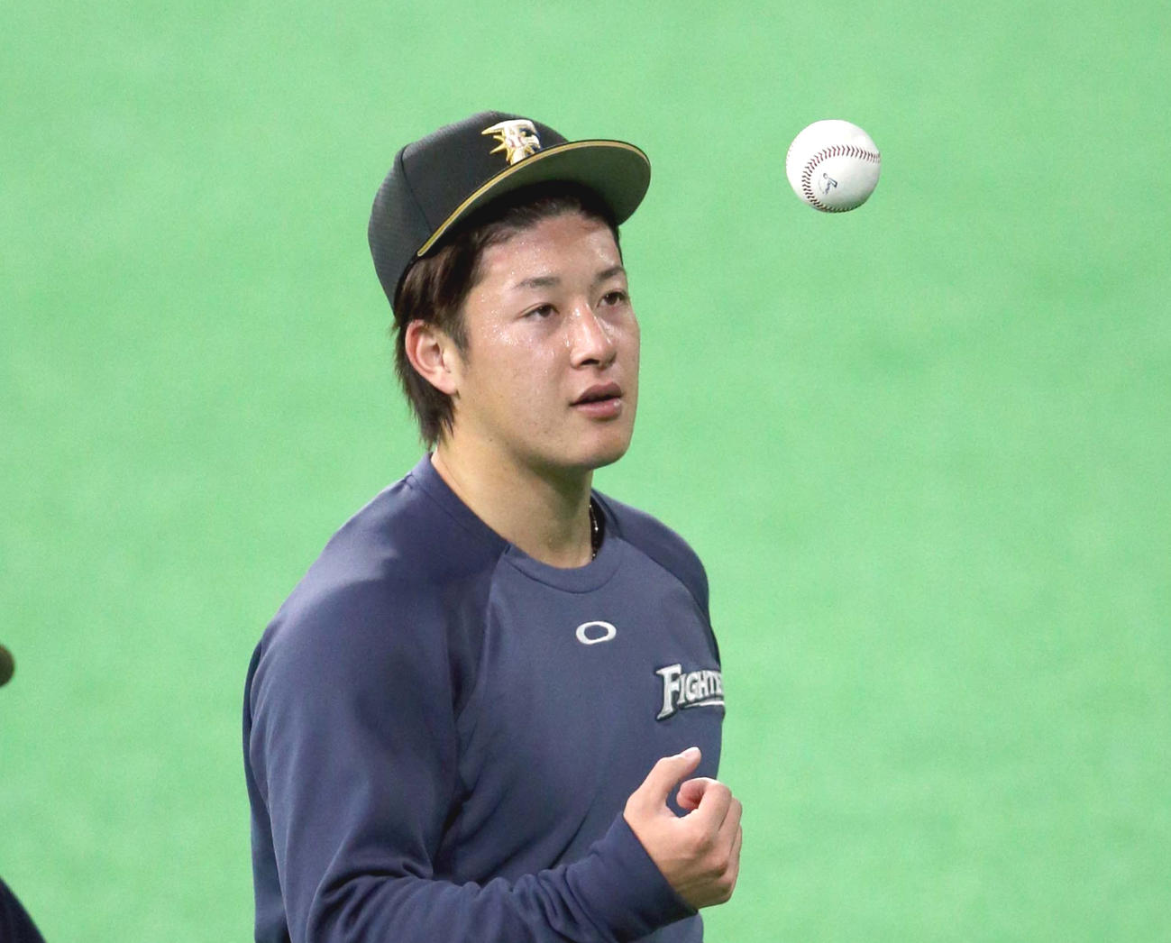 日本ハム吉田輝星（2020年10月21日撮影）