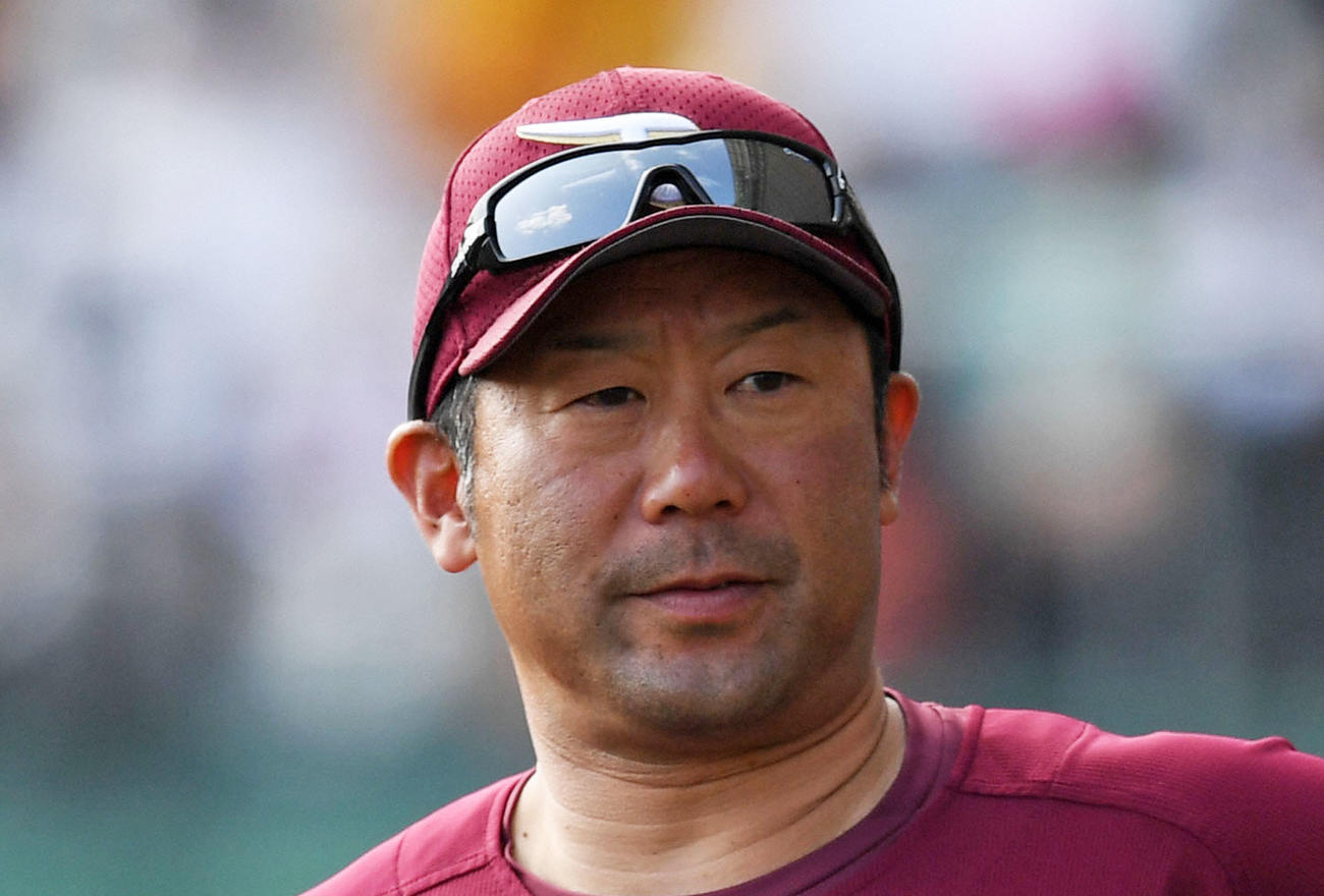 楽天三木肇監督（2020年2月23日撮影）