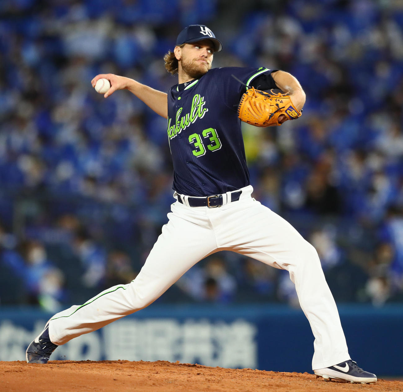 ヤクルトのマット・クック（2020年9月29日撮影）