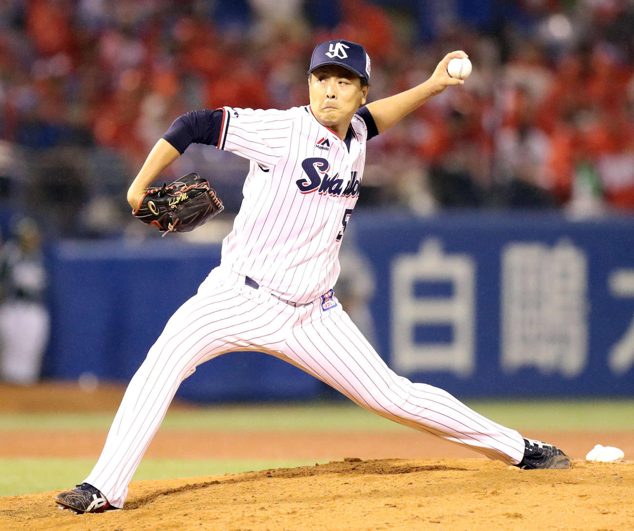 ヤクルト中沢雅人（2018年9月2日撮影）