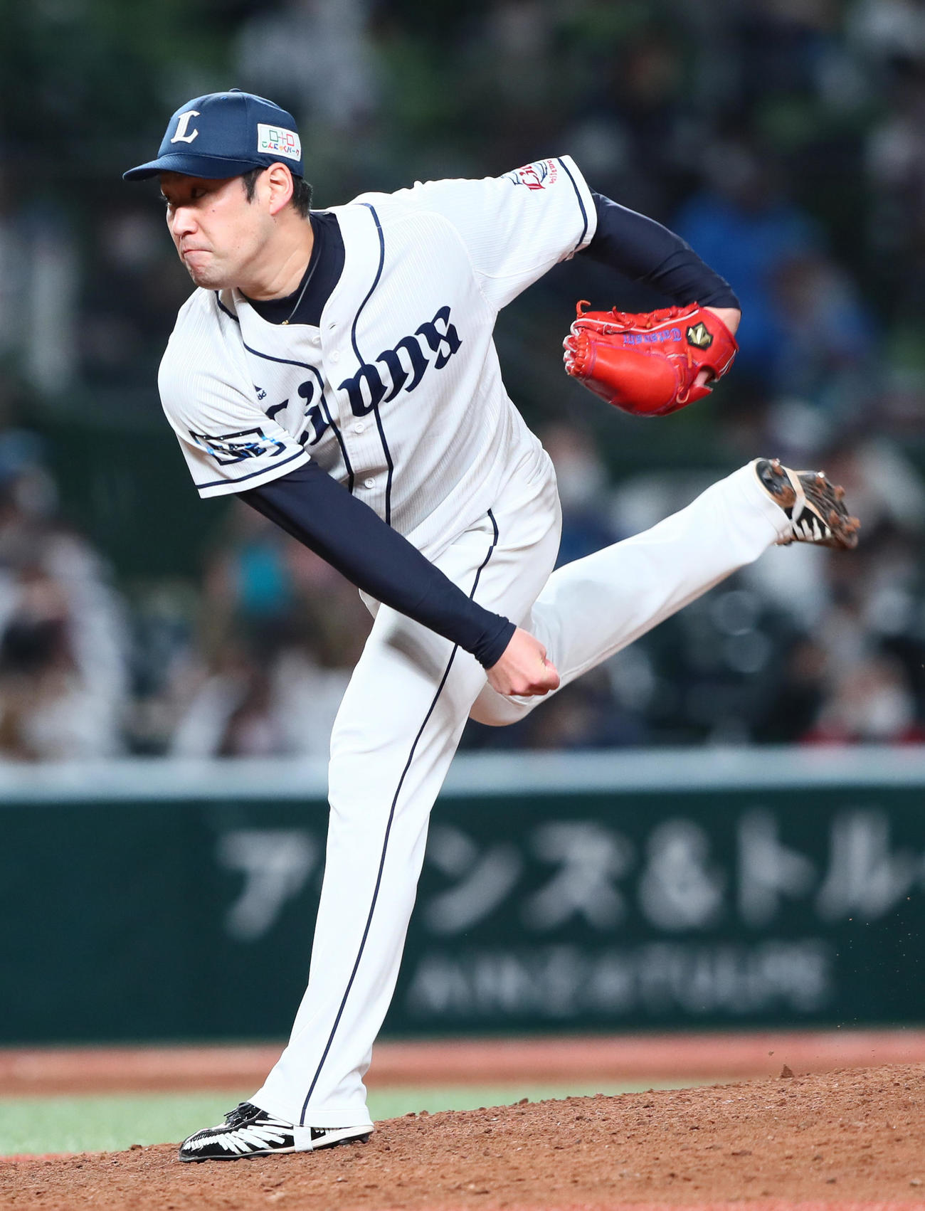 西武増田達至（2020年10月21日撮影）