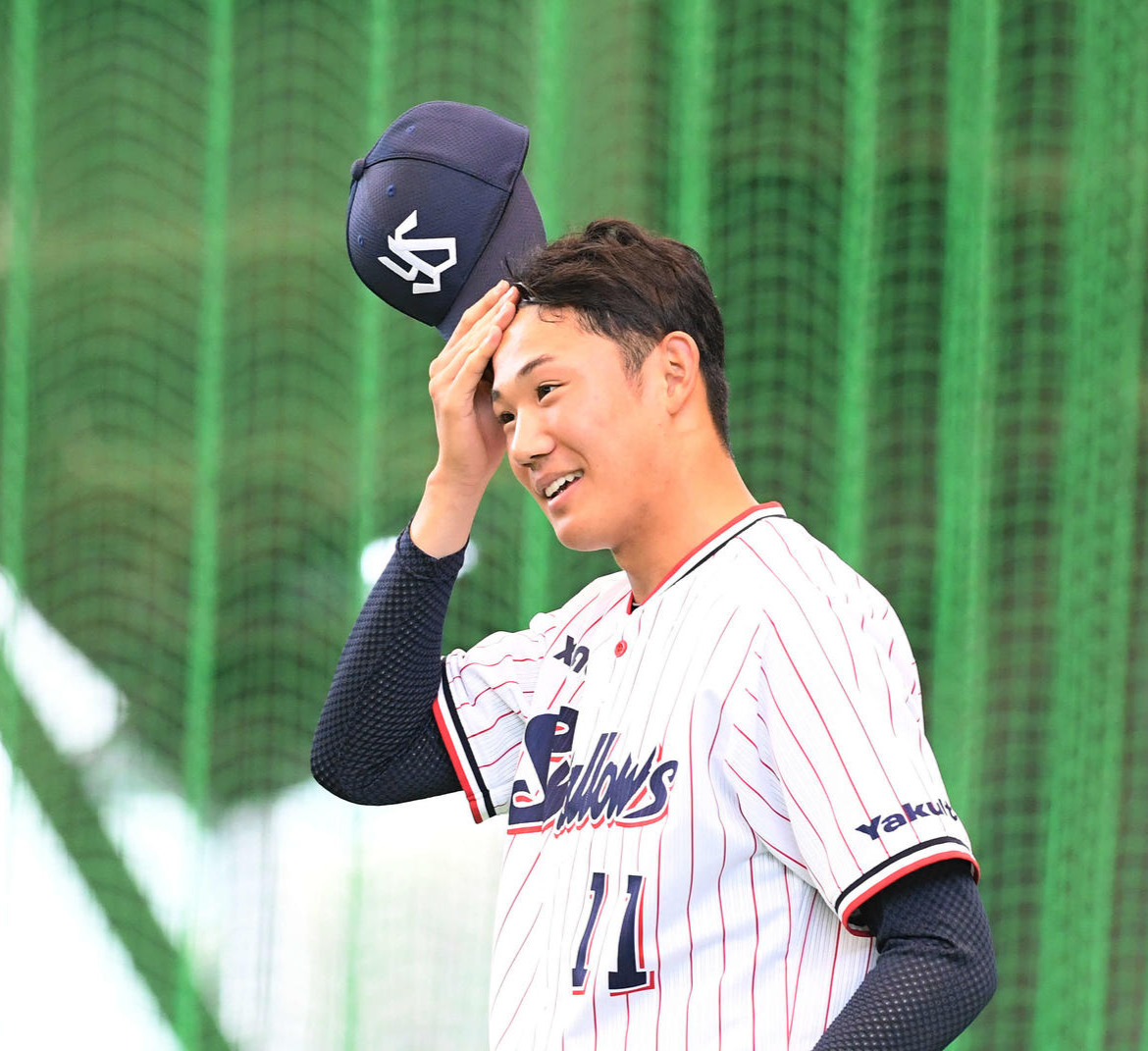 ヤクルト奥川恭伸（2020年2月3日）