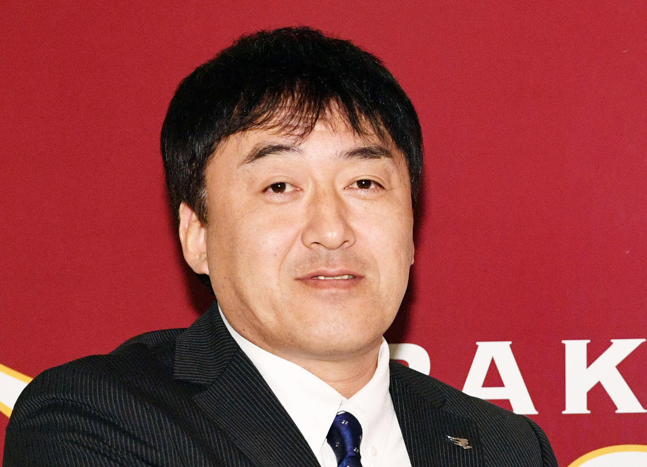 楽天石井一久GM（2019年12月11日撮影）