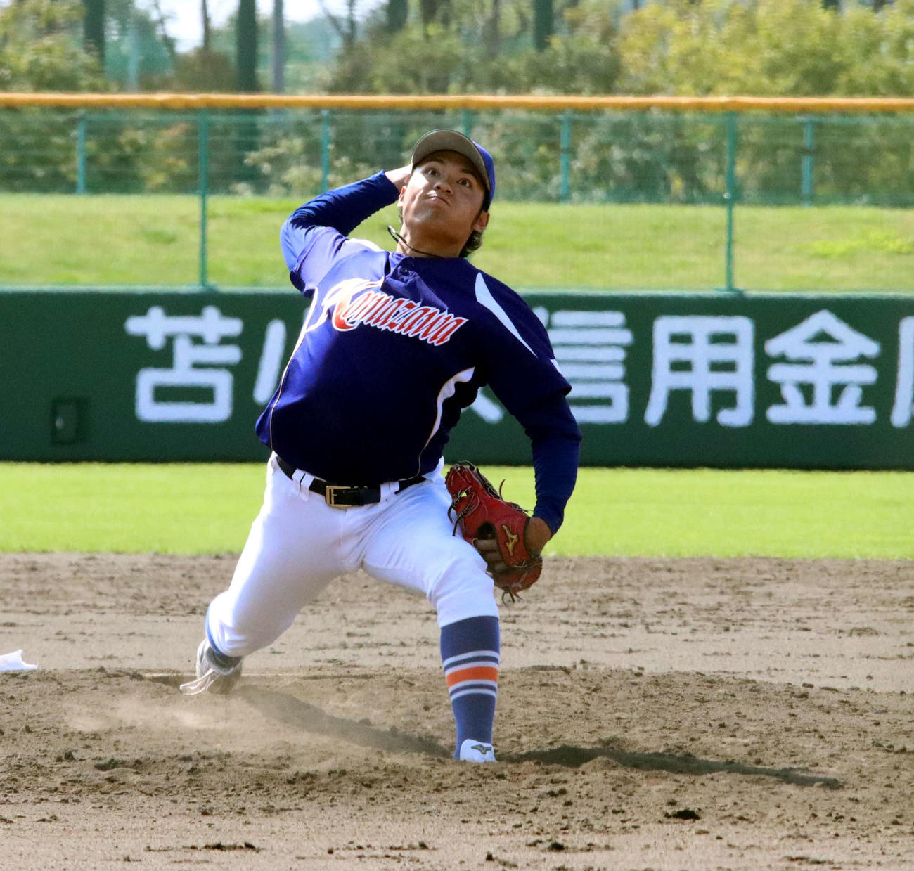 苫小牧駒大・伊藤大海投手（2020年9月24日撮影）