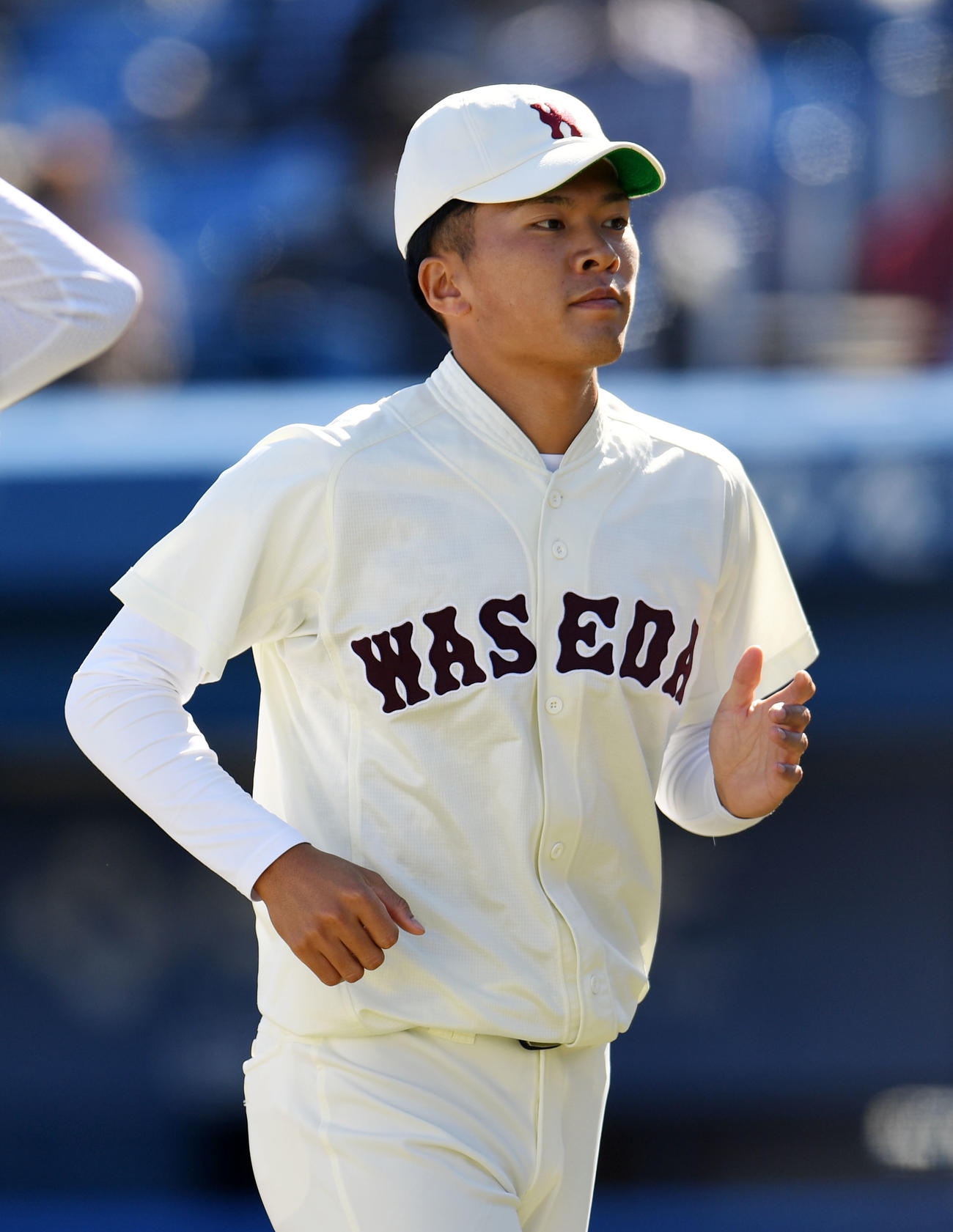 早大・早川投手（撮影・横山健太）